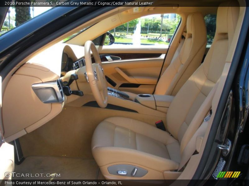  2010 Panamera S Cognac/Cedar Natural Leather Interior