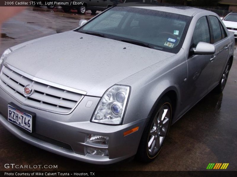 Light Platinum / Ebony 2006 Cadillac STS V8