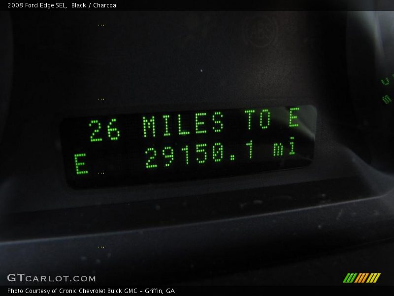 Black / Charcoal 2008 Ford Edge SEL