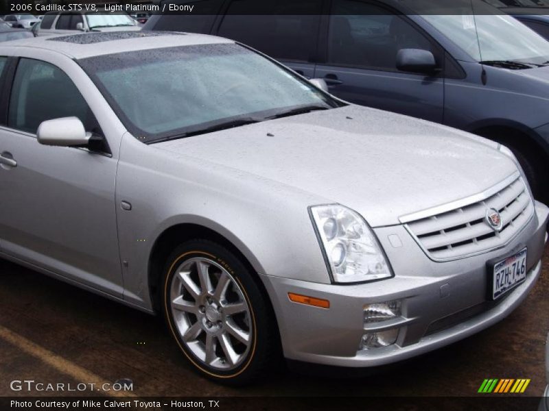 Light Platinum / Ebony 2006 Cadillac STS V8