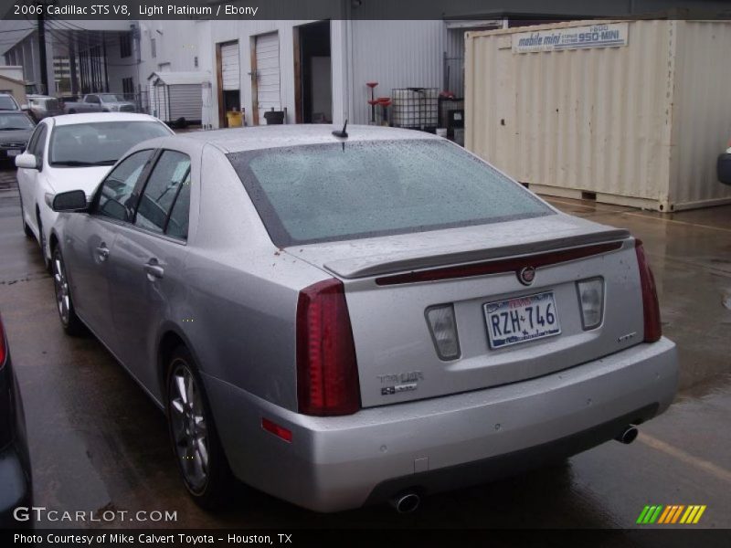 Light Platinum / Ebony 2006 Cadillac STS V8