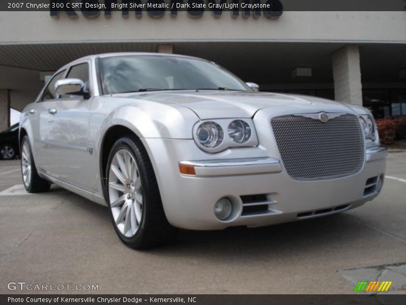 Bright Silver Metallic / Dark Slate Gray/Light Graystone 2007 Chrysler 300 C SRT Design