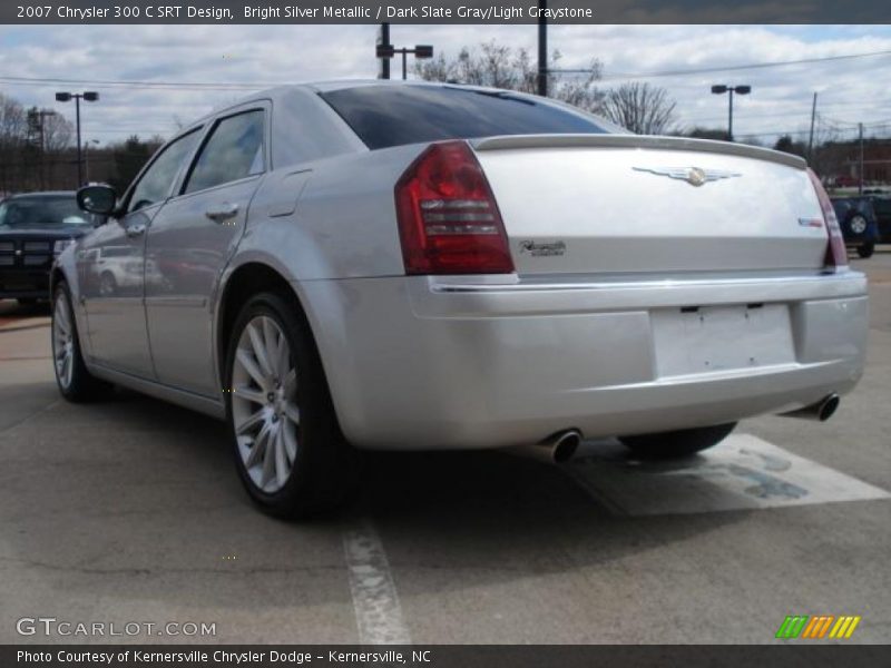 Bright Silver Metallic / Dark Slate Gray/Light Graystone 2007 Chrysler 300 C SRT Design