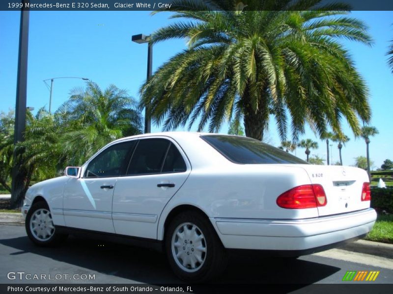 Glacier White / Grey 1999 Mercedes-Benz E 320 Sedan