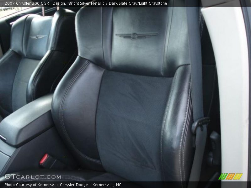  2007 300 C SRT Design Dark Slate Gray/Light Graystone Interior