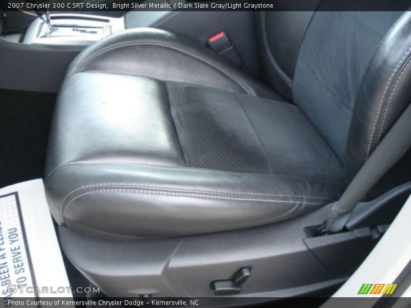 Bright Silver Metallic / Dark Slate Gray/Light Graystone 2007 Chrysler 300 C SRT Design