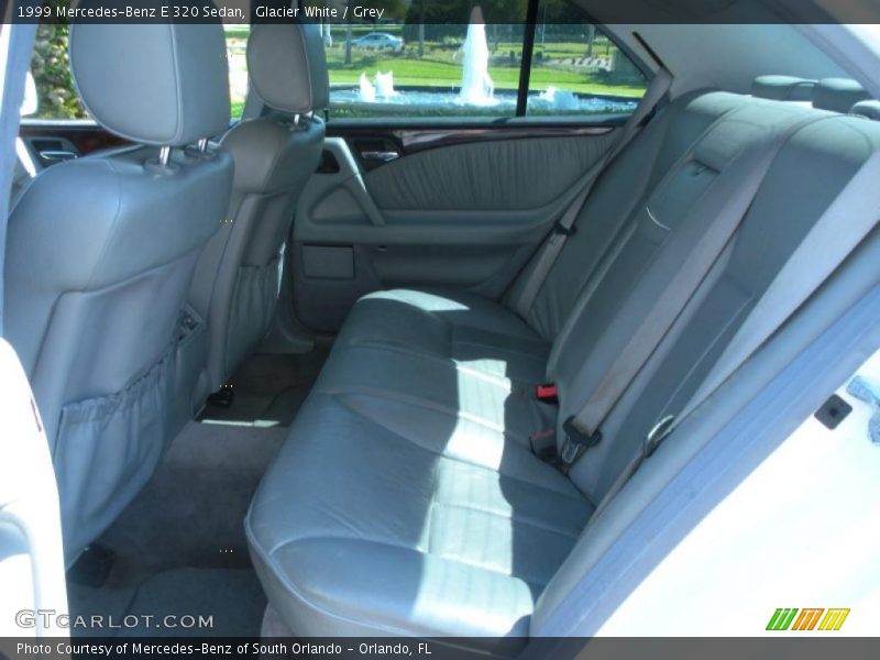 Glacier White / Grey 1999 Mercedes-Benz E 320 Sedan