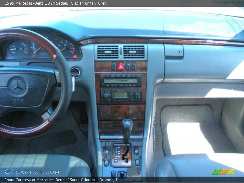 Glacier White / Grey 1999 Mercedes-Benz E 320 Sedan