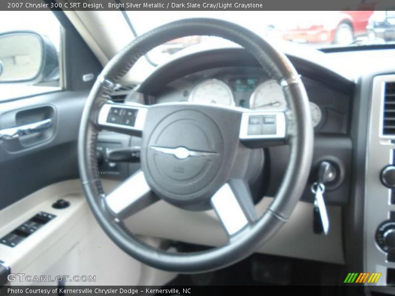 Bright Silver Metallic / Dark Slate Gray/Light Graystone 2007 Chrysler 300 C SRT Design