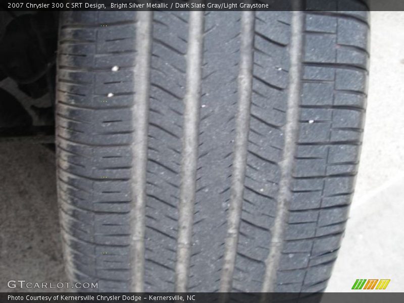Bright Silver Metallic / Dark Slate Gray/Light Graystone 2007 Chrysler 300 C SRT Design