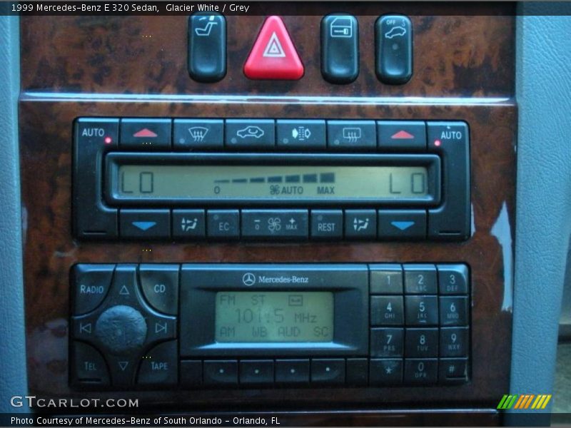 Glacier White / Grey 1999 Mercedes-Benz E 320 Sedan