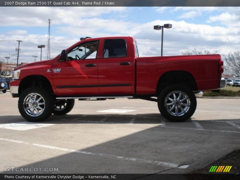  2007 Ram 2500 ST Quad Cab 4x4 Flame Red
