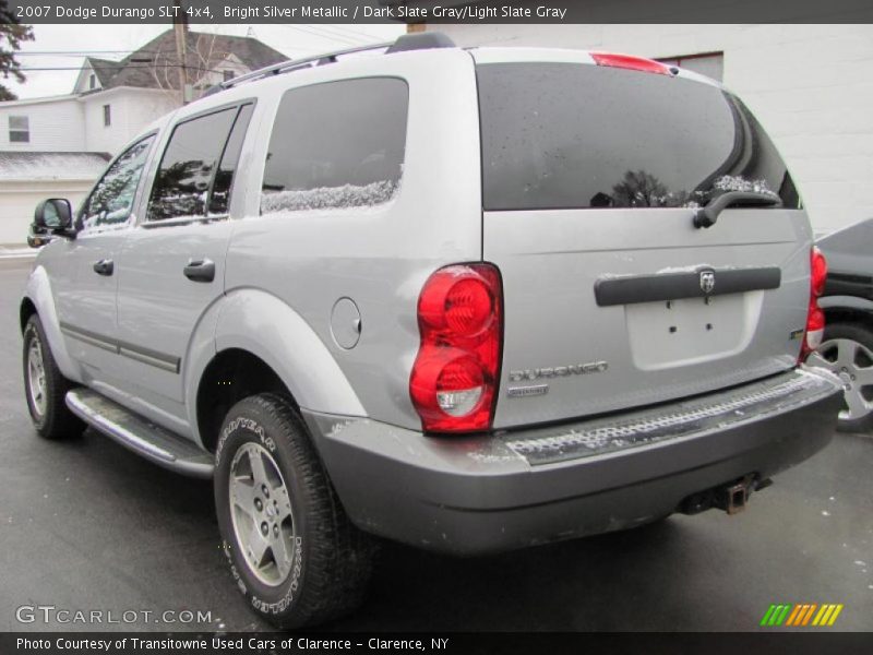 Bright Silver Metallic / Dark Slate Gray/Light Slate Gray 2007 Dodge Durango SLT 4x4