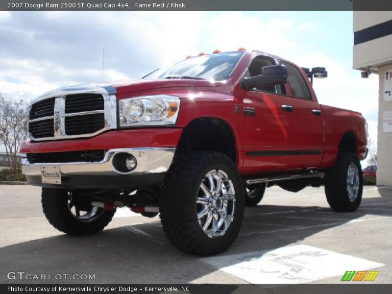  2007 Ram 2500 ST Quad Cab 4x4 Flame Red