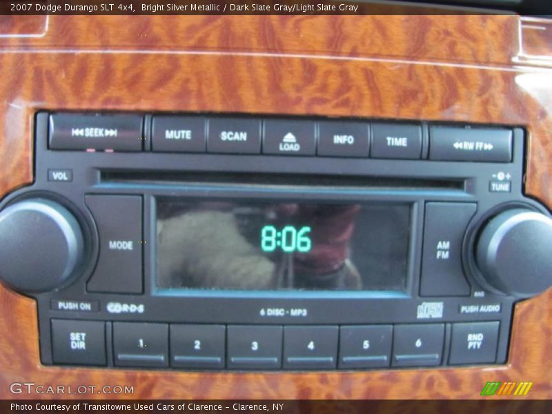 Bright Silver Metallic / Dark Slate Gray/Light Slate Gray 2007 Dodge Durango SLT 4x4