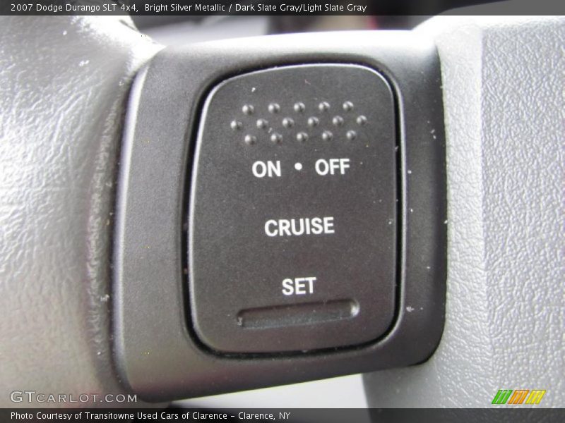 Bright Silver Metallic / Dark Slate Gray/Light Slate Gray 2007 Dodge Durango SLT 4x4