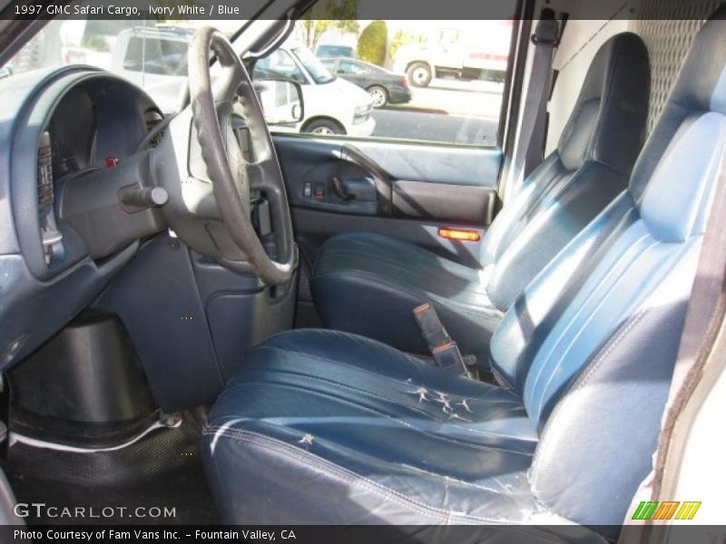  1997 Safari Cargo Blue Interior