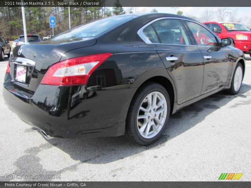 Super Black / Charcoal 2011 Nissan Maxima 3.5 S