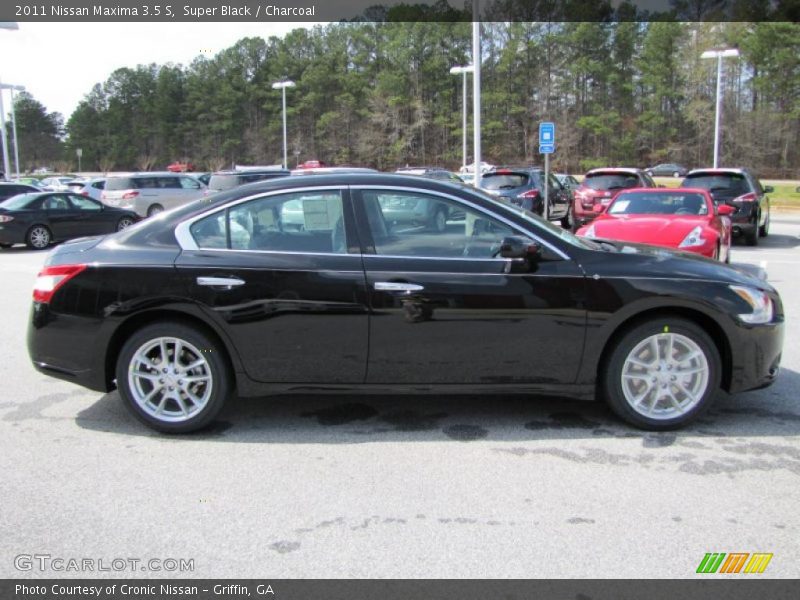 Super Black / Charcoal 2011 Nissan Maxima 3.5 S