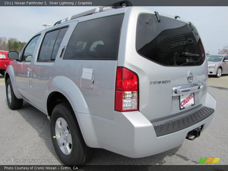 Silver Lightning / Graphite 2011 Nissan Pathfinder S