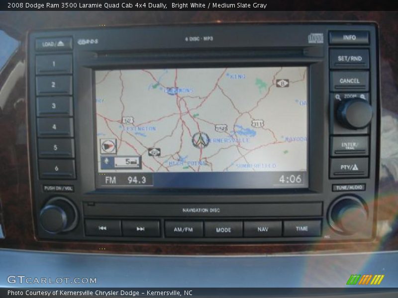 Navigation of 2008 Ram 3500 Laramie Quad Cab 4x4 Dually