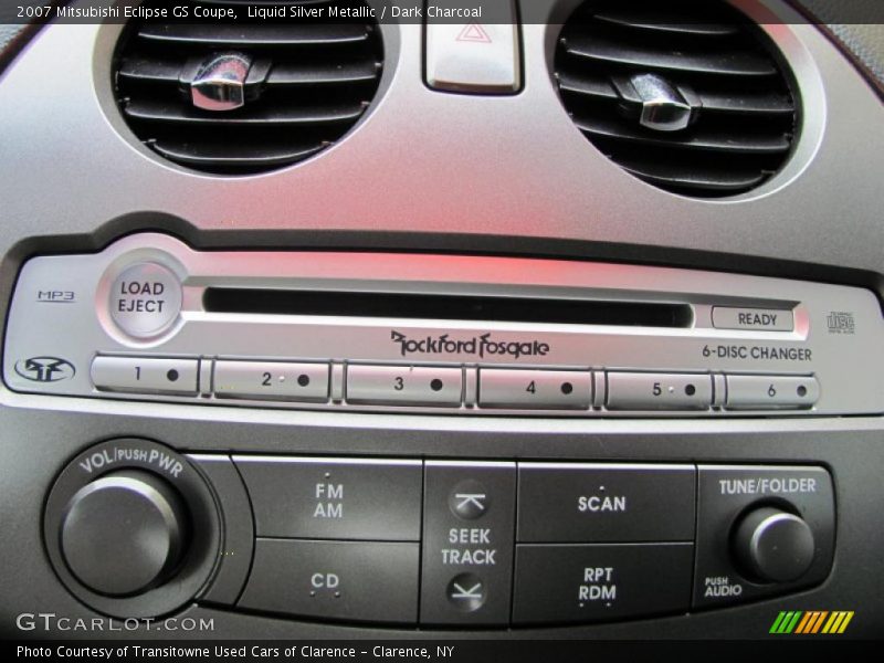 Liquid Silver Metallic / Dark Charcoal 2007 Mitsubishi Eclipse GS Coupe