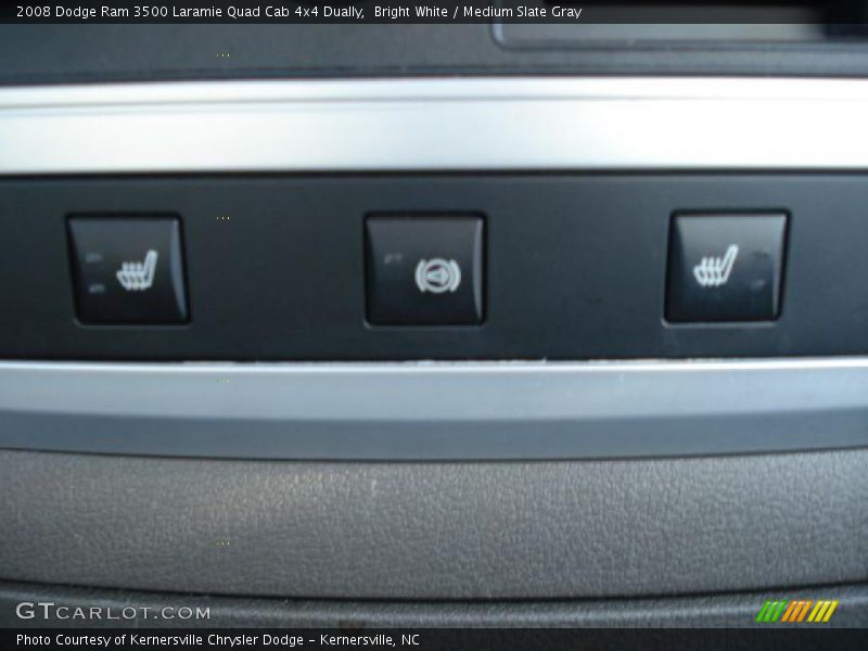 Controls of 2008 Ram 3500 Laramie Quad Cab 4x4 Dually