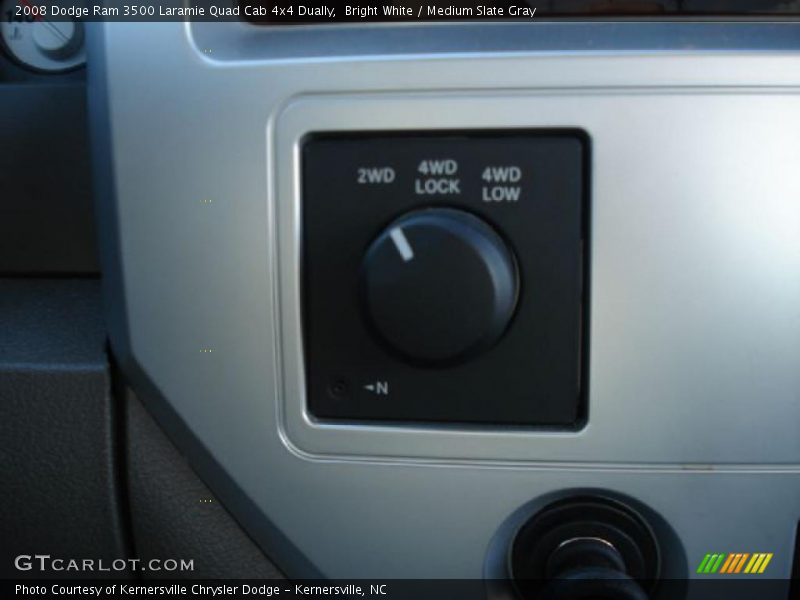 Controls of 2008 Ram 3500 Laramie Quad Cab 4x4 Dually