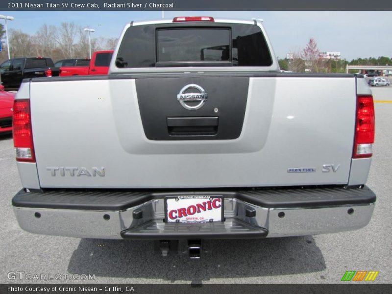 Radiant Silver / Charcoal 2011 Nissan Titan SV Crew Cab