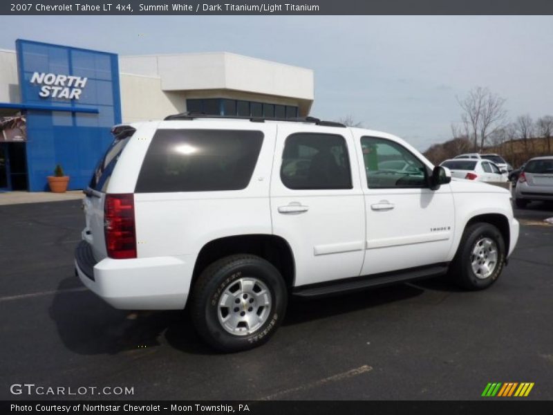 Summit White / Dark Titanium/Light Titanium 2007 Chevrolet Tahoe LT 4x4