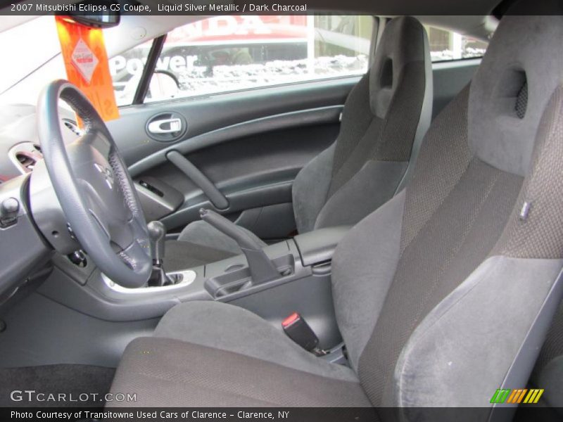 Liquid Silver Metallic / Dark Charcoal 2007 Mitsubishi Eclipse GS Coupe