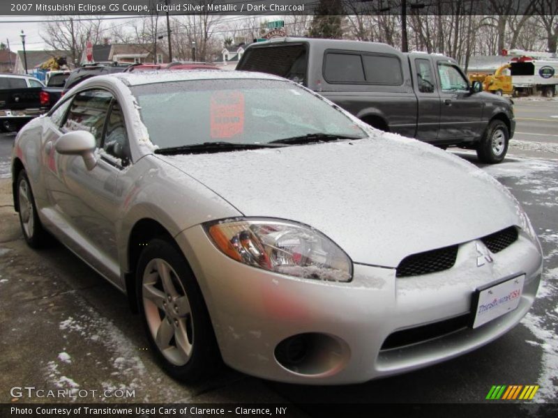 Liquid Silver Metallic / Dark Charcoal 2007 Mitsubishi Eclipse GS Coupe