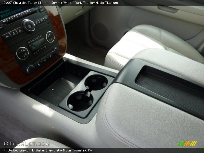 Summit White / Dark Titanium/Light Titanium 2007 Chevrolet Tahoe LT 4x4