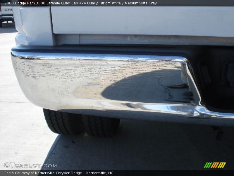  2008 Ram 3500 Laramie Quad Cab 4x4 Dually Bright White