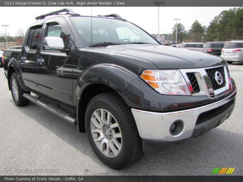 Front 3/4 View of 2011 Frontier SL Crew Cab 4x4