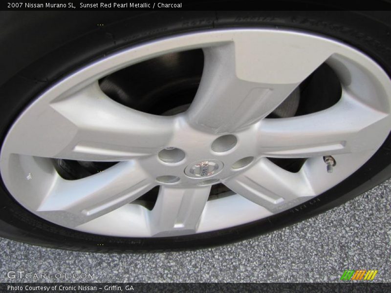 Sunset Red Pearl Metallic / Charcoal 2007 Nissan Murano SL
