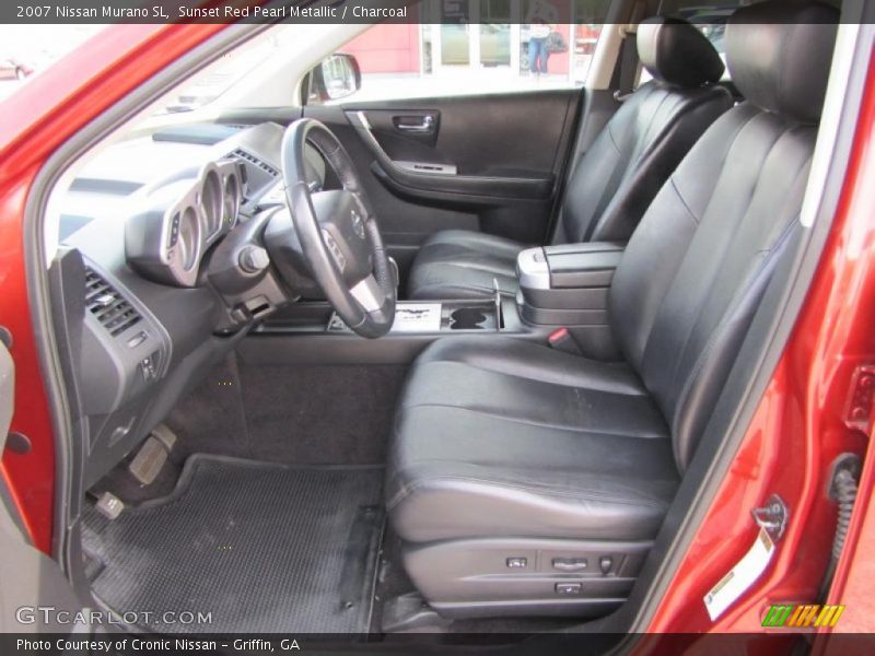 Sunset Red Pearl Metallic / Charcoal 2007 Nissan Murano SL