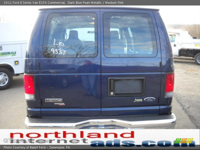 Dark Blue Pearl Metallic / Medium Flint 2011 Ford E Series Van E150 Commercial