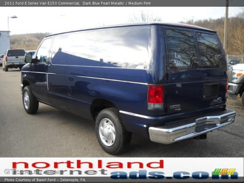 Dark Blue Pearl Metallic / Medium Flint 2011 Ford E Series Van E150 Commercial