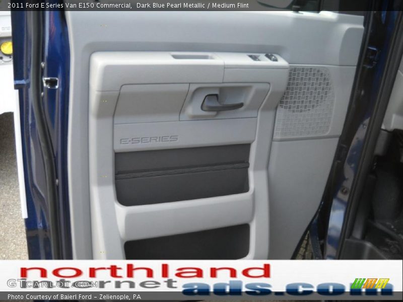 Dark Blue Pearl Metallic / Medium Flint 2011 Ford E Series Van E150 Commercial