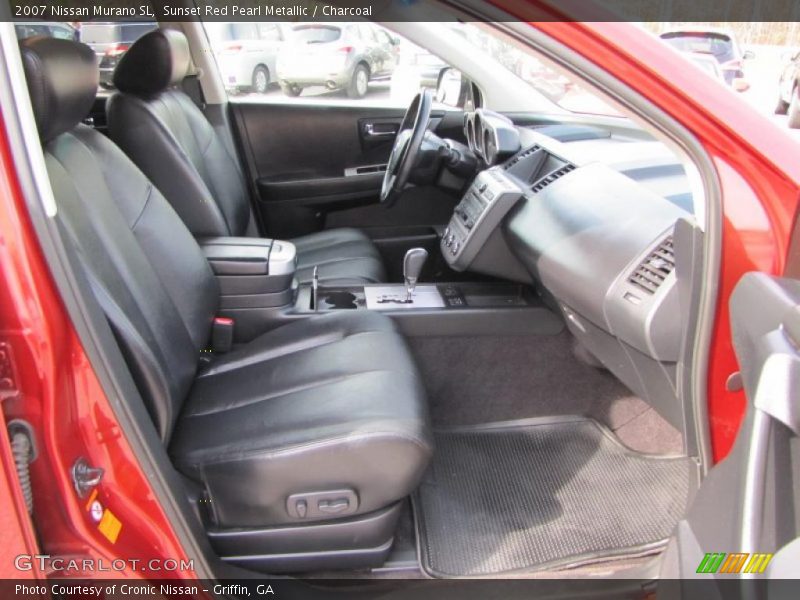 Sunset Red Pearl Metallic / Charcoal 2007 Nissan Murano SL