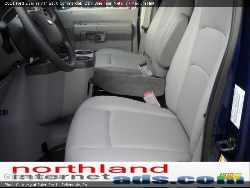 Dark Blue Pearl Metallic / Medium Flint 2011 Ford E Series Van E150 Commercial