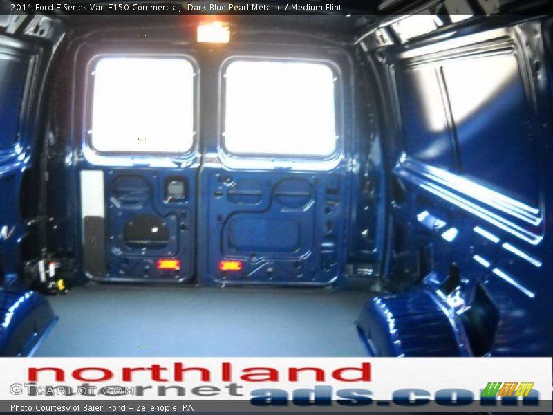 Dark Blue Pearl Metallic / Medium Flint 2011 Ford E Series Van E150 Commercial