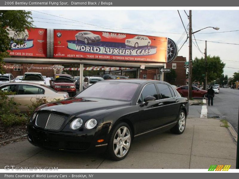 Diamond Black / Beluga 2006 Bentley Continental Flying Spur