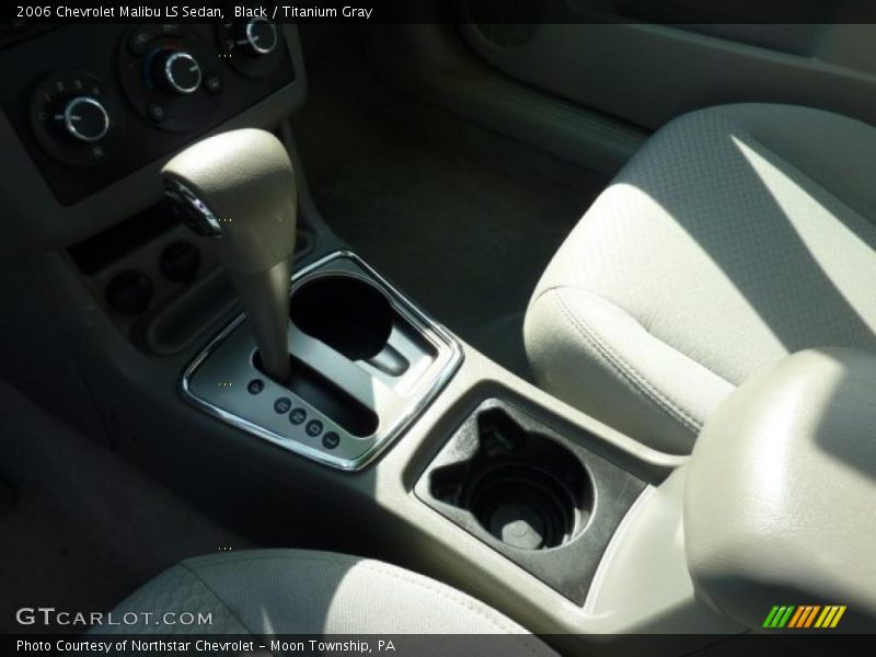 Black / Titanium Gray 2006 Chevrolet Malibu LS Sedan