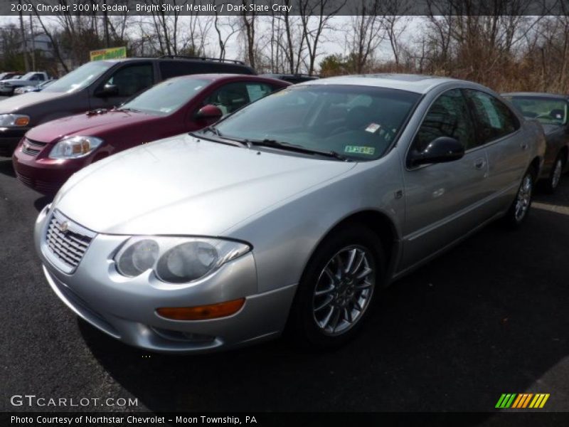 Bright Silver Metallic / Dark Slate Gray 2002 Chrysler 300 M Sedan