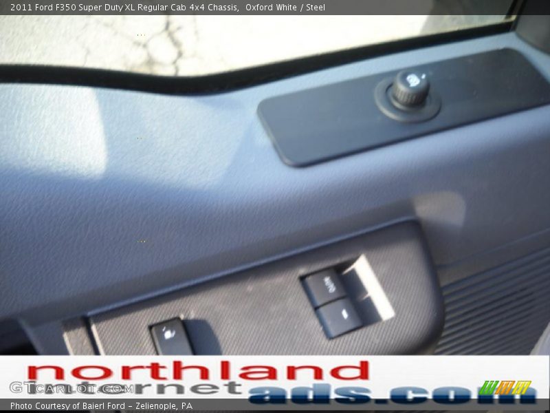 Oxford White / Steel 2011 Ford F350 Super Duty XL Regular Cab 4x4 Chassis