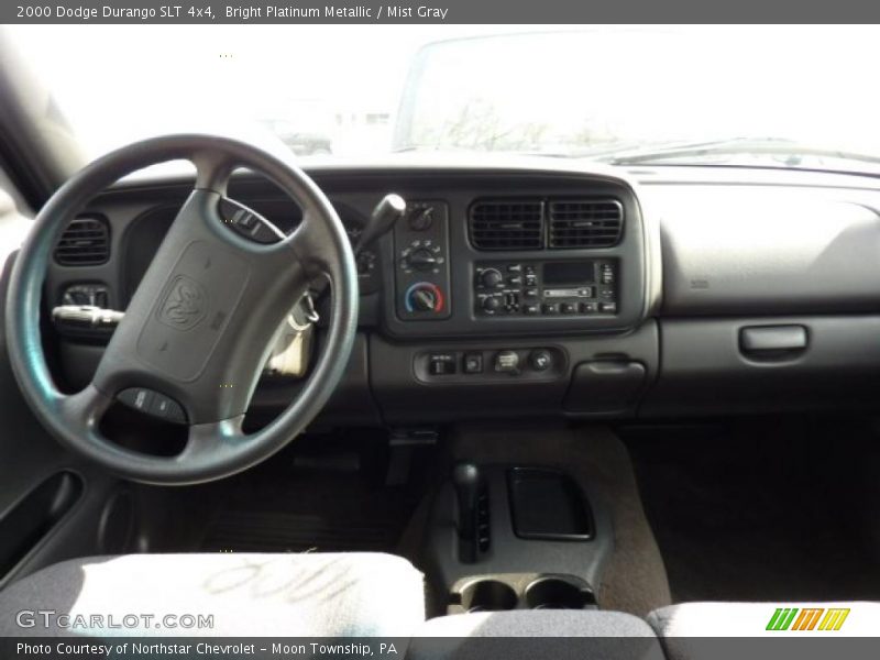 Bright Platinum Metallic / Mist Gray 2000 Dodge Durango SLT 4x4