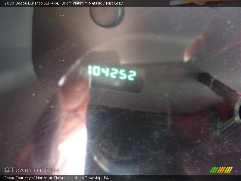 Bright Platinum Metallic / Mist Gray 2000 Dodge Durango SLT 4x4
