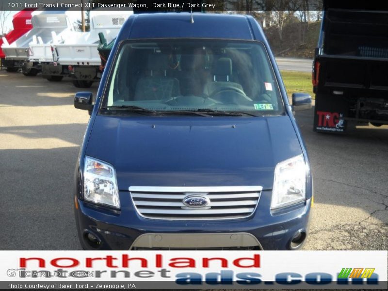 Dark Blue / Dark Grey 2011 Ford Transit Connect XLT Passenger Wagon